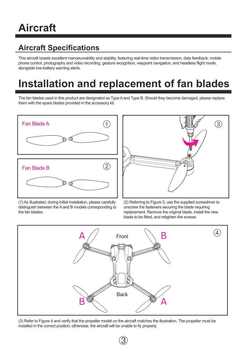 Operation manual, page 3