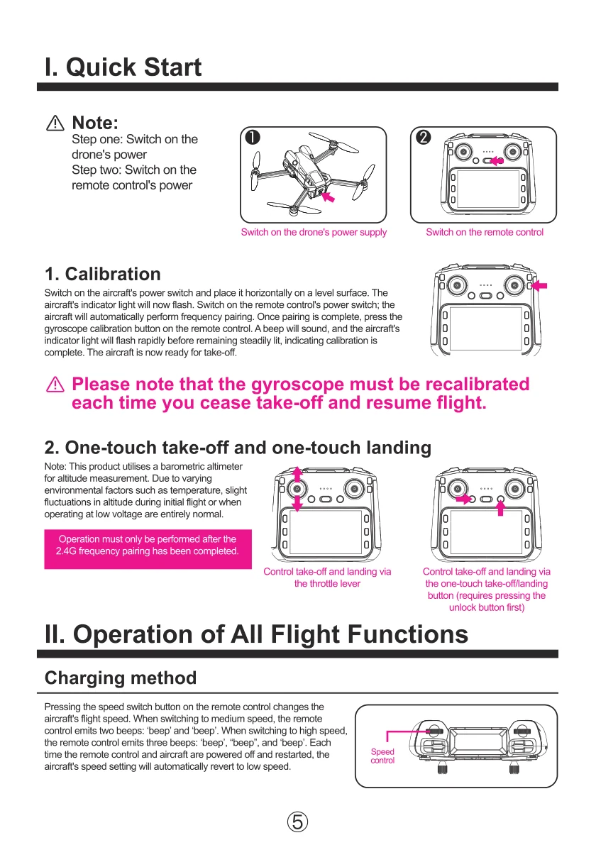 Operation manual, page 5
