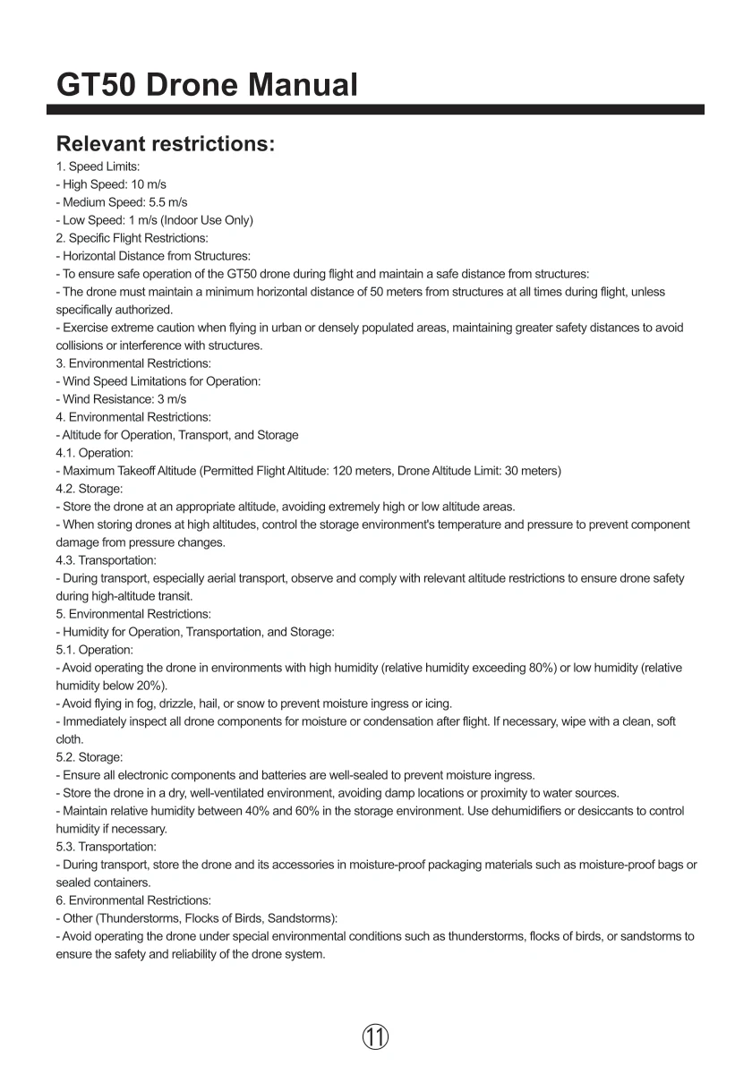 Product manual, page 11